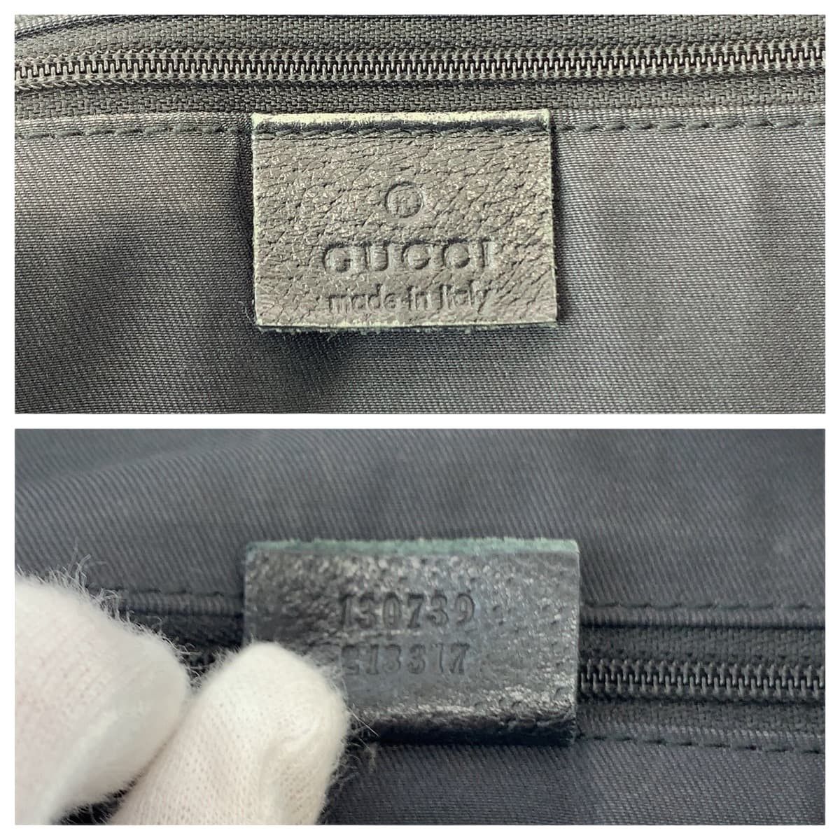 Gucci Gucci Gucci Abby GG Canvas Tote Bag Canvas Tote Bag 130739 in Very Good Condition Size ONE SIZE - 4 Thumbnail