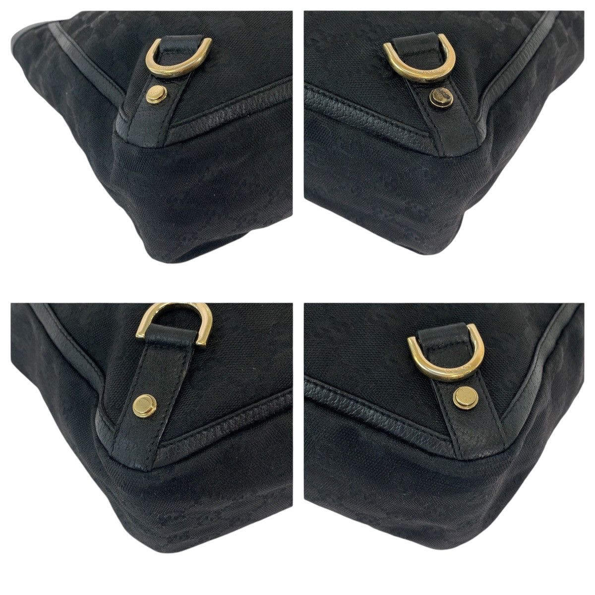Gucci Gucci Gucci Abby GG Canvas Tote Bag Canvas Tote Bag 130739 in Very Good Condition Size ONE SIZE - 3 Thumbnail