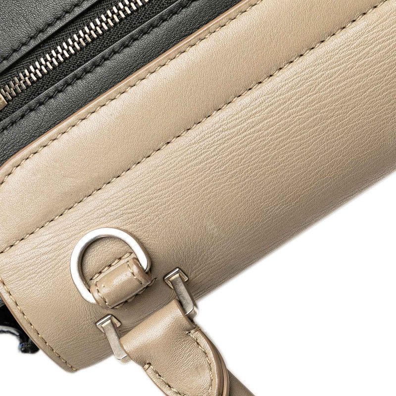 Celine Celine Celine Leather Suede Medium Handbag 2WAY Leather Handbag in Very Good Condition Size ONE SIZE - 9 Thumbnail