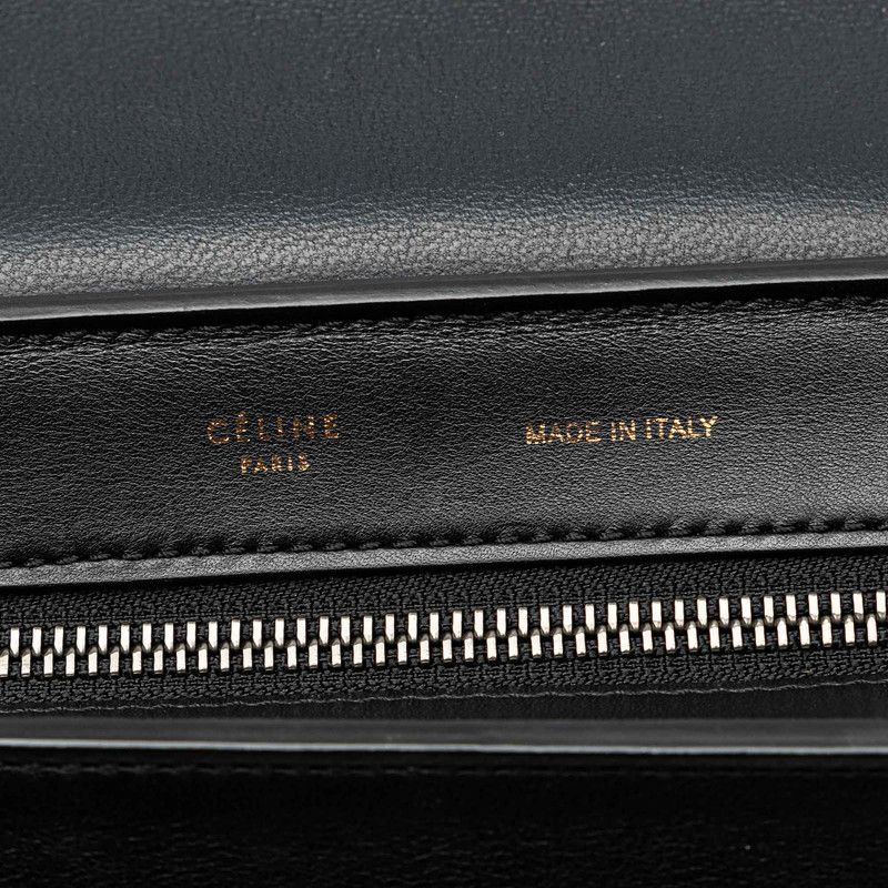 Celine Celine Celine Leather Suede Medium Handbag 2WAY Leather Handbag in Very Good Condition Size ONE SIZE - 12 Thumbnail