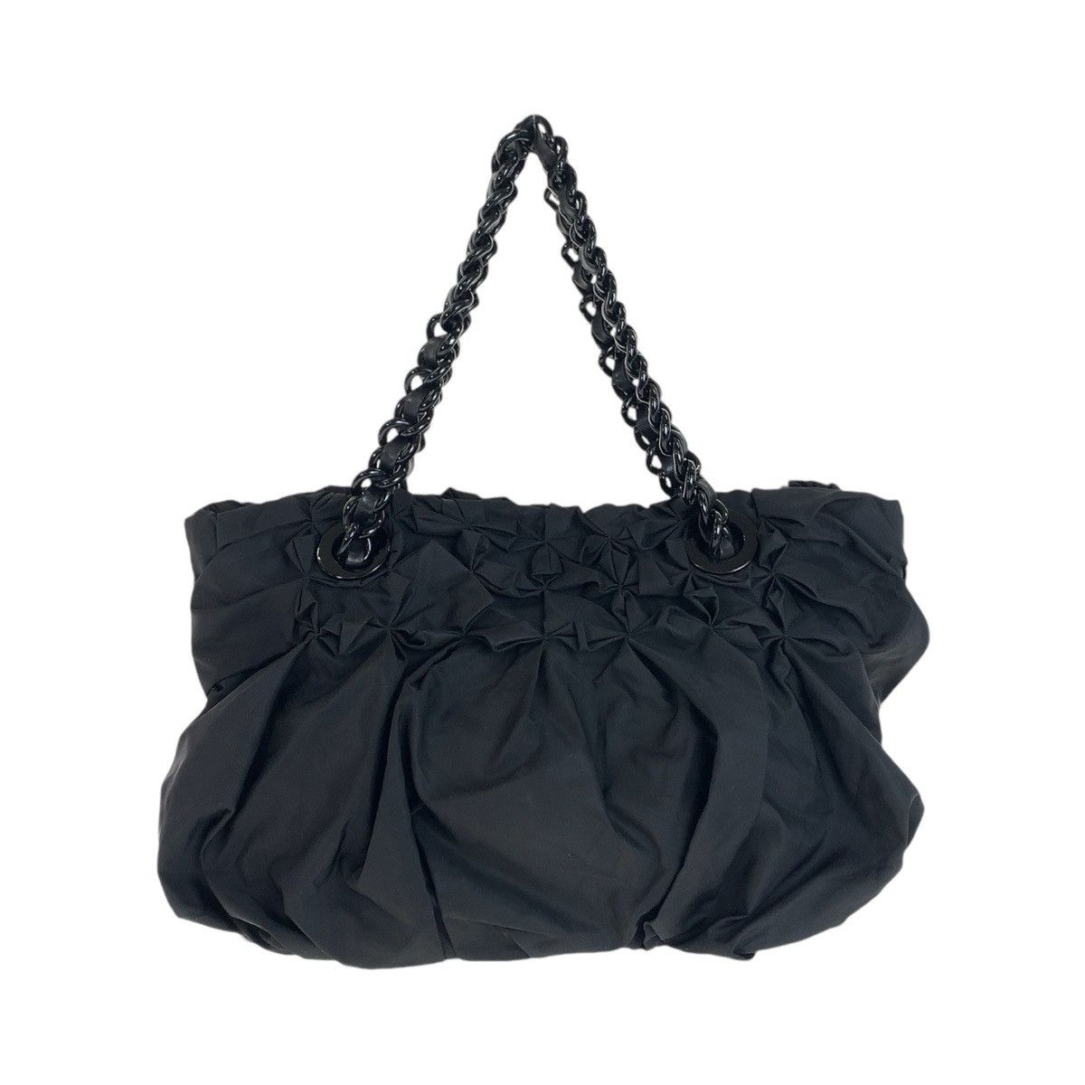 Prada Prada Prada Nylon Leather Tote Bag Canvas Tote Bag 408563 in Very Good Condition Size ONE SIZE - 2 Thumbnail