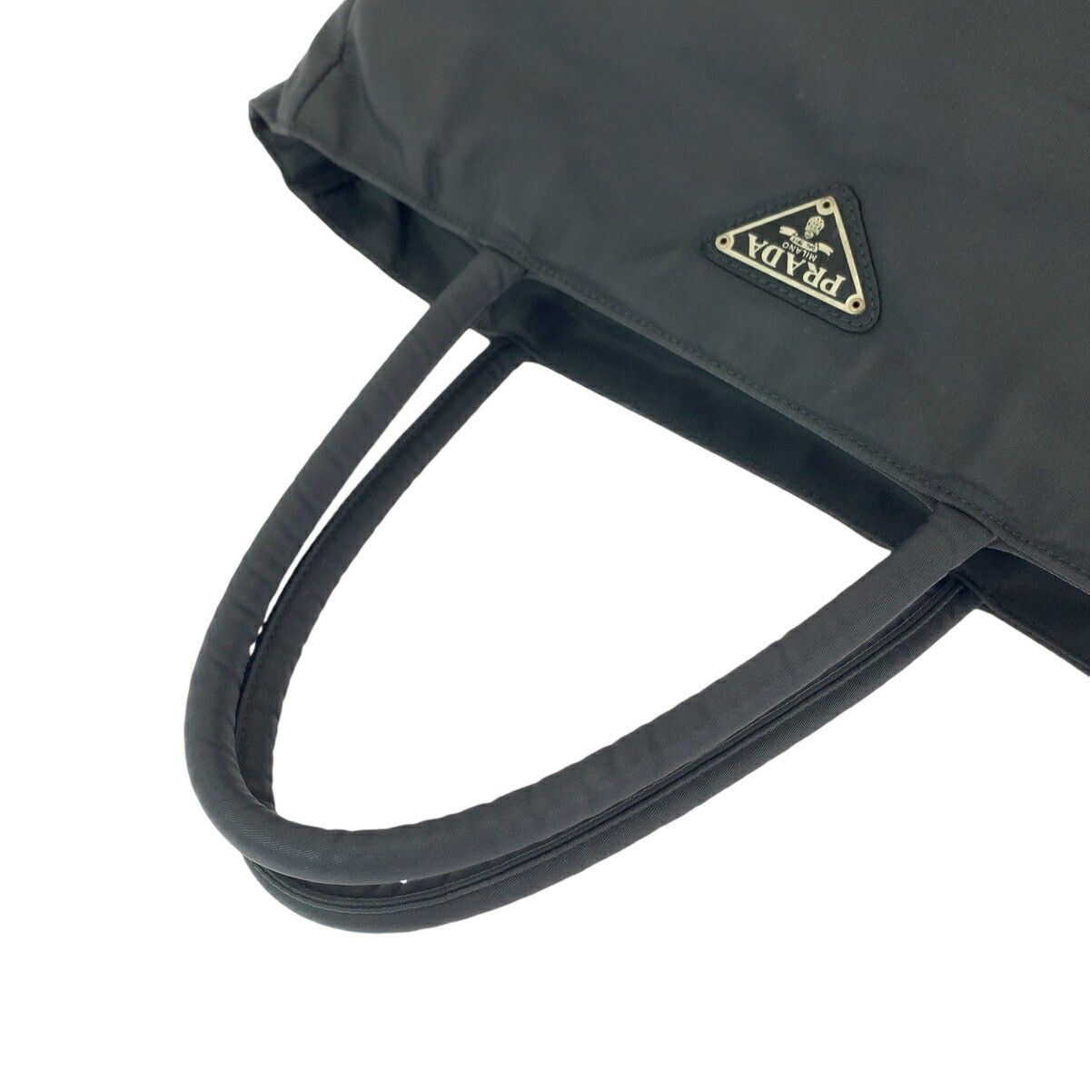 Prada Prada Prada Nylon Tessuto Logo Tote Bag Canvas Tote Bag 408568 in Very Good Condition Size ONE SIZE - 6 Thumbnail