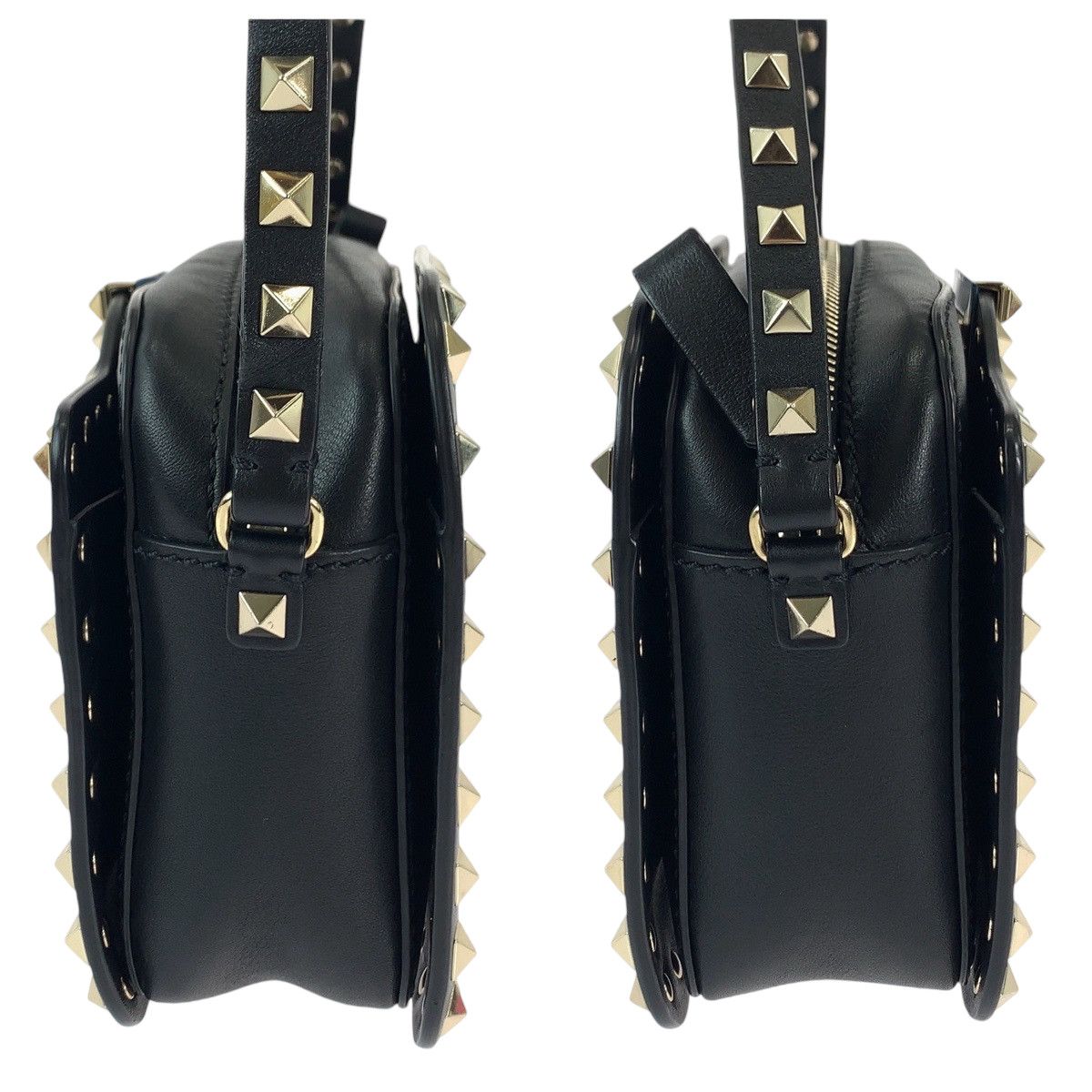 Valentino Valentino Valentino Leather Rockstuds Shoulder Bag Leather Crossbody Bag in Great Condition Size ONE SIZE - 8 Thumbnail