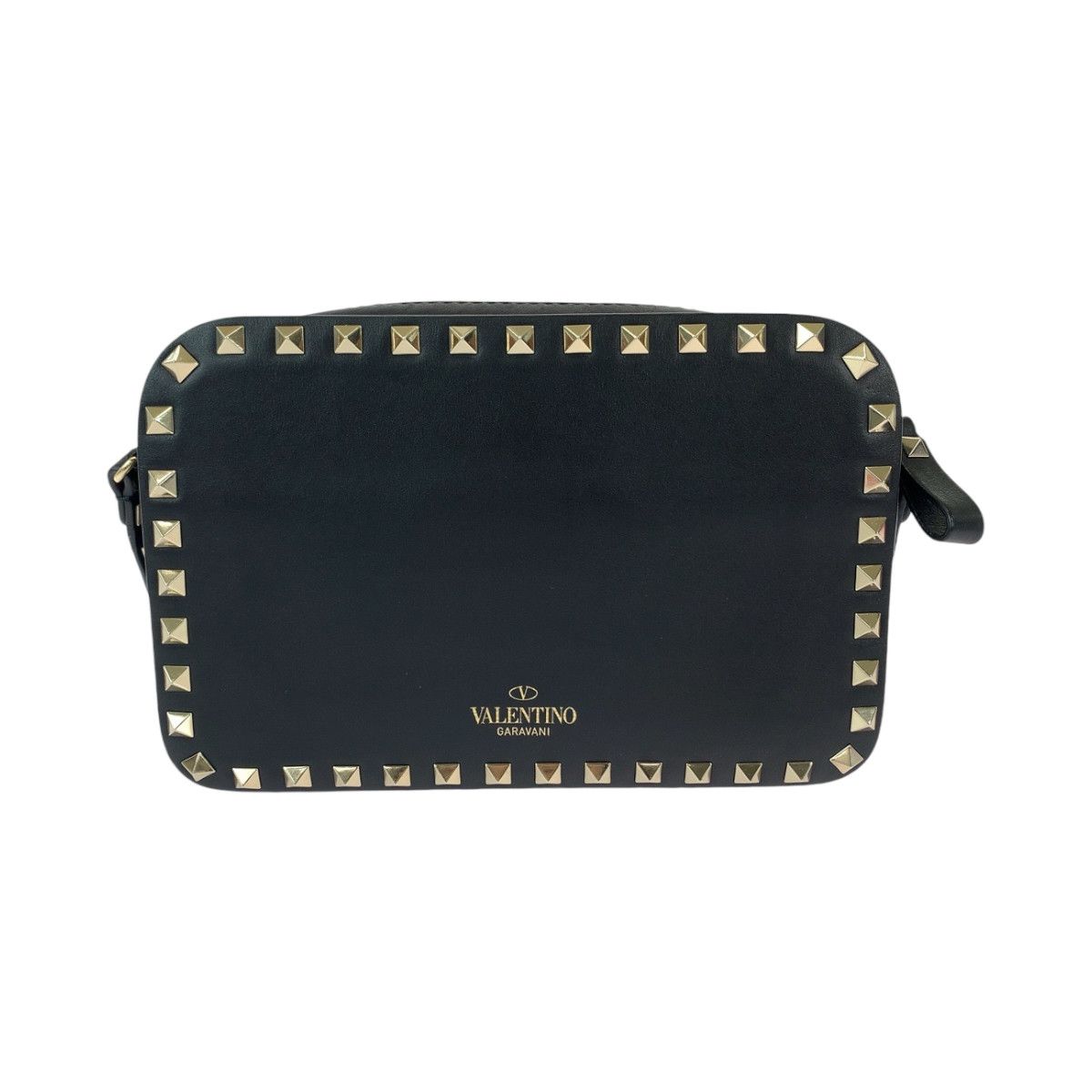 Valentino Valentino Valentino Leather Rockstuds Shoulder Bag Leather Crossbody Bag in Great Condition Size ONE SIZE - 2 Thumbnail