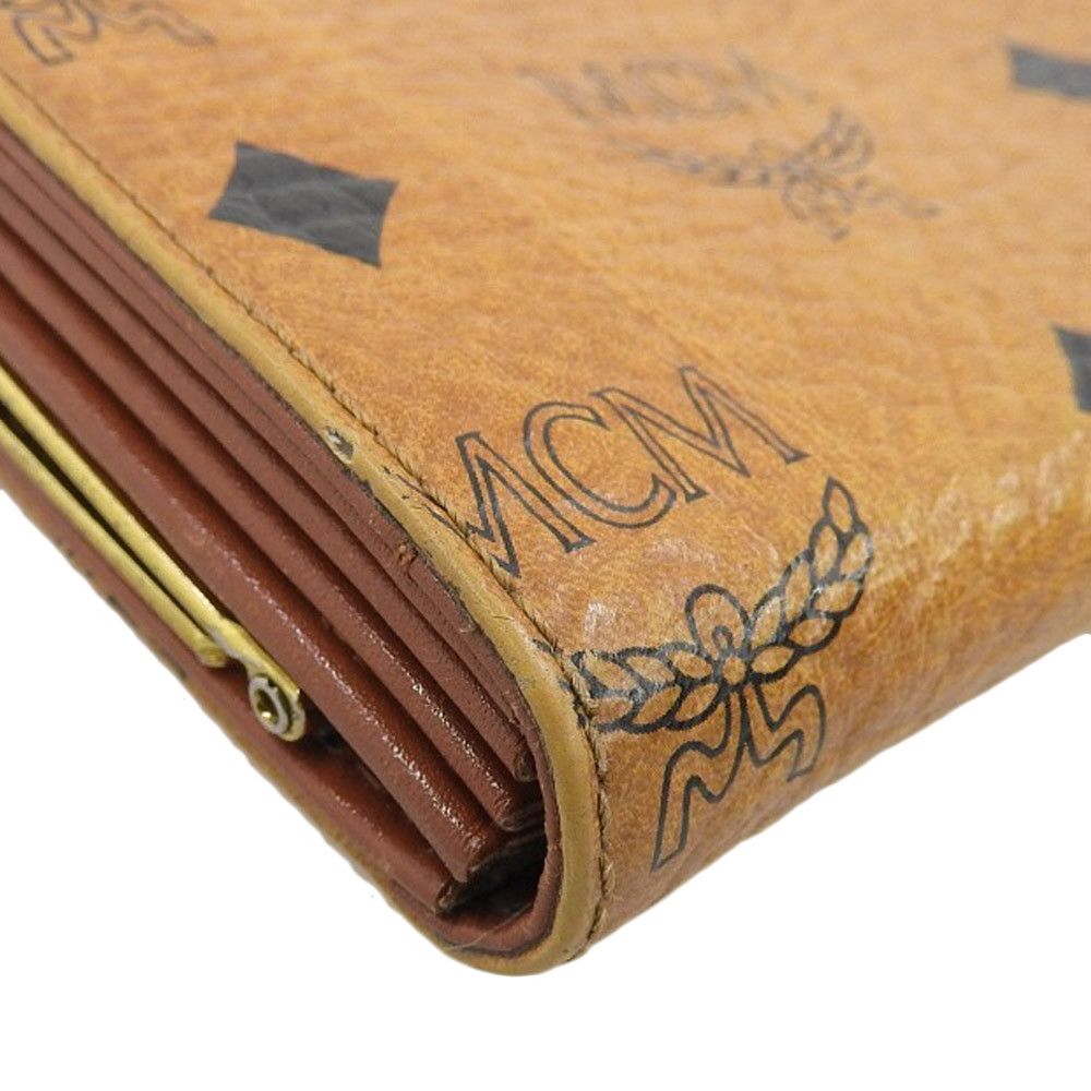 MCM MCM MCM Leather Long Wallet Camel Leather Long Wallet in Very Good Condition Size ONE SIZE - 5 Thumbnail