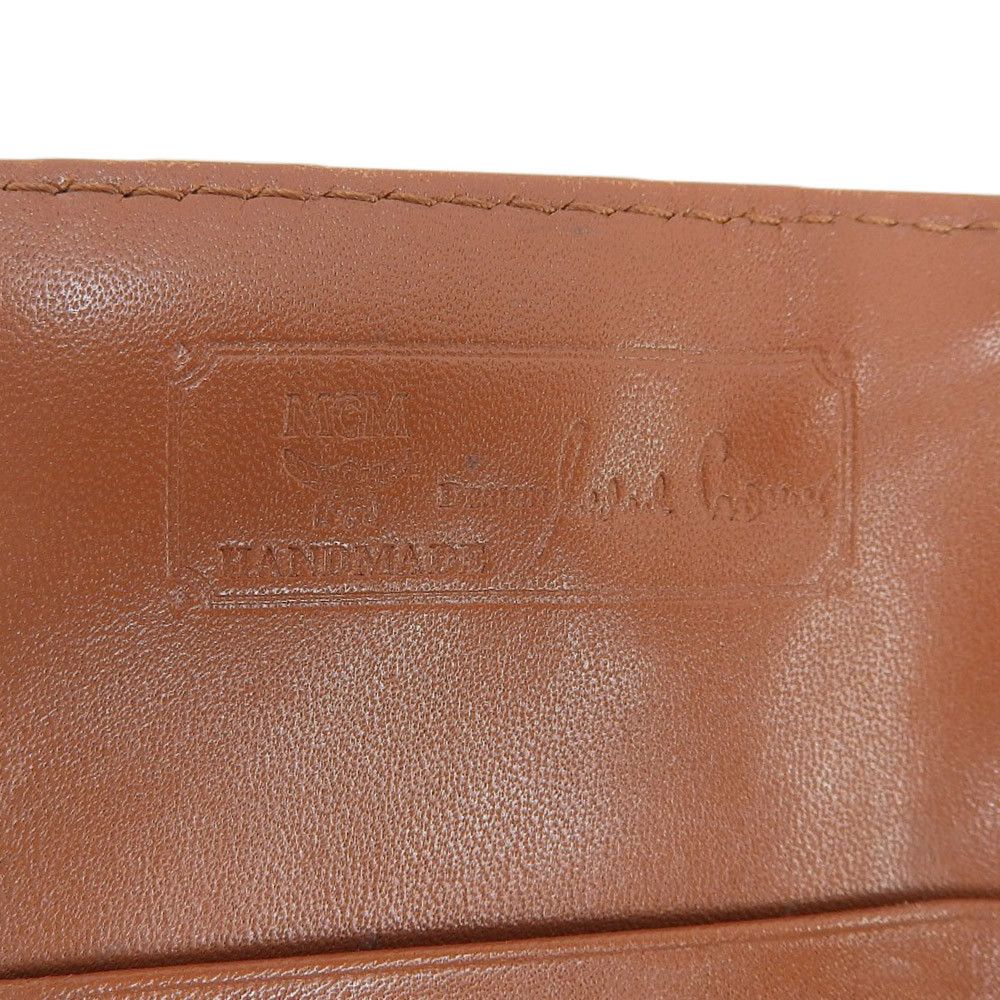 MCM MCM MCM Leather Long Wallet Camel Leather Long Wallet in Very Good Condition Size ONE SIZE - 10 Thumbnail