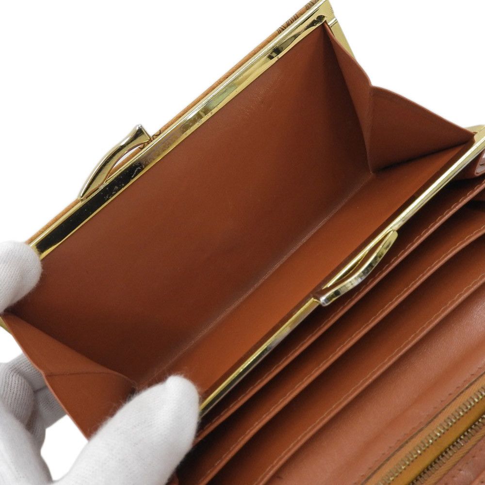 MCM MCM MCM Leather Long Wallet Camel Leather Long Wallet in Very Good Condition Size ONE SIZE - 4 Thumbnail