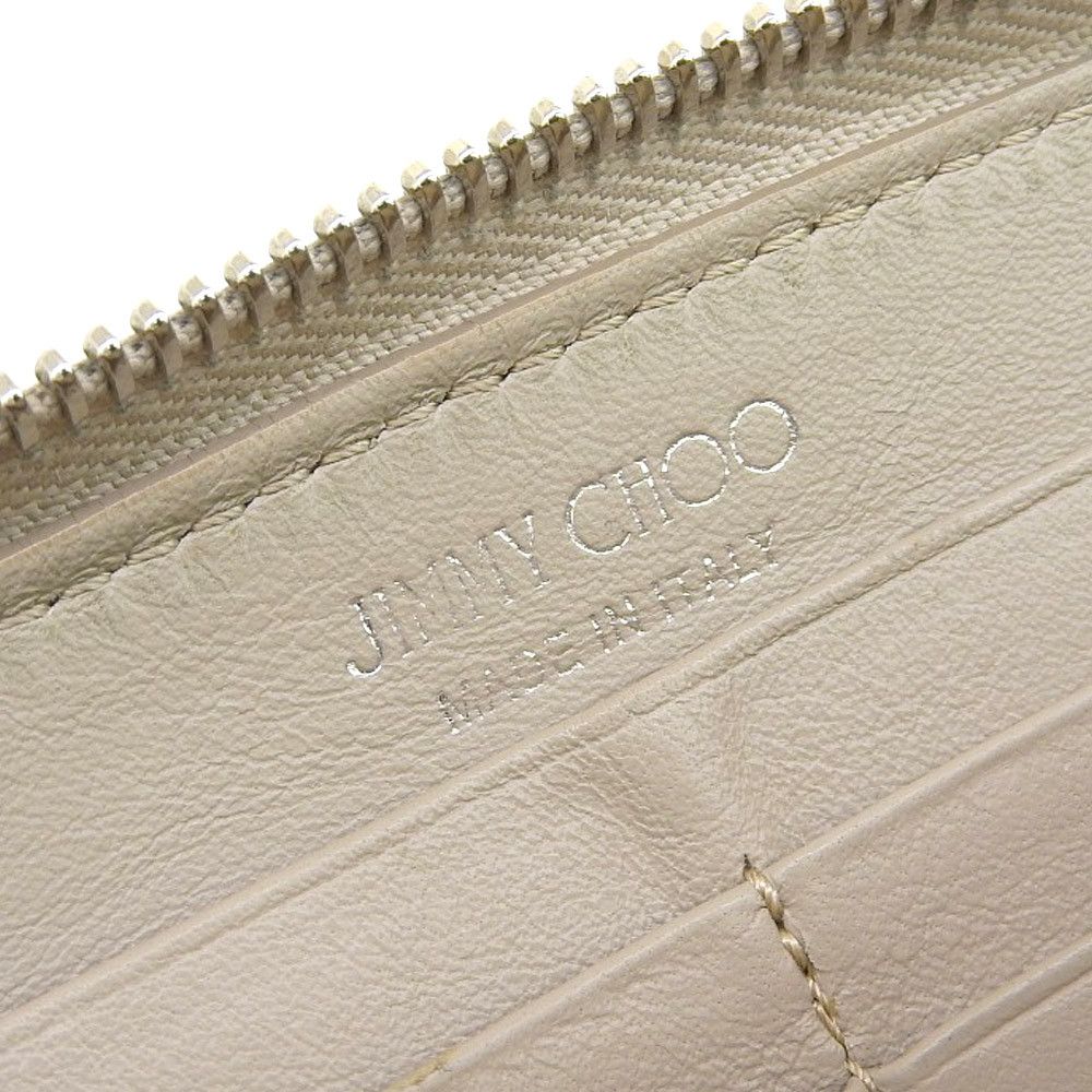 Jimmy Choo Jimmy Choo Jimmy Choo Philippa Leather Wallet Leather Long Wallet in Good Condition Size ONE SIZE - 6 Thumbnail