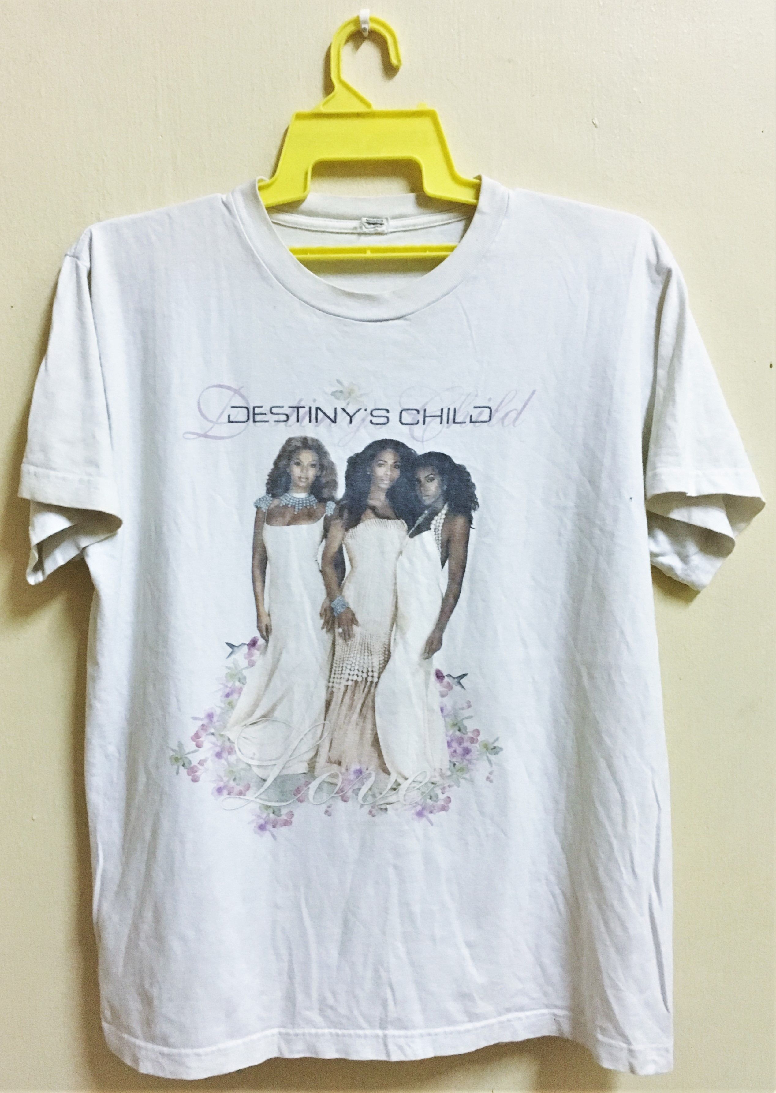 Band Tees × Vintage VINTAGE DESTINY CHILD T-SHIRT BEYONCE KELLY 