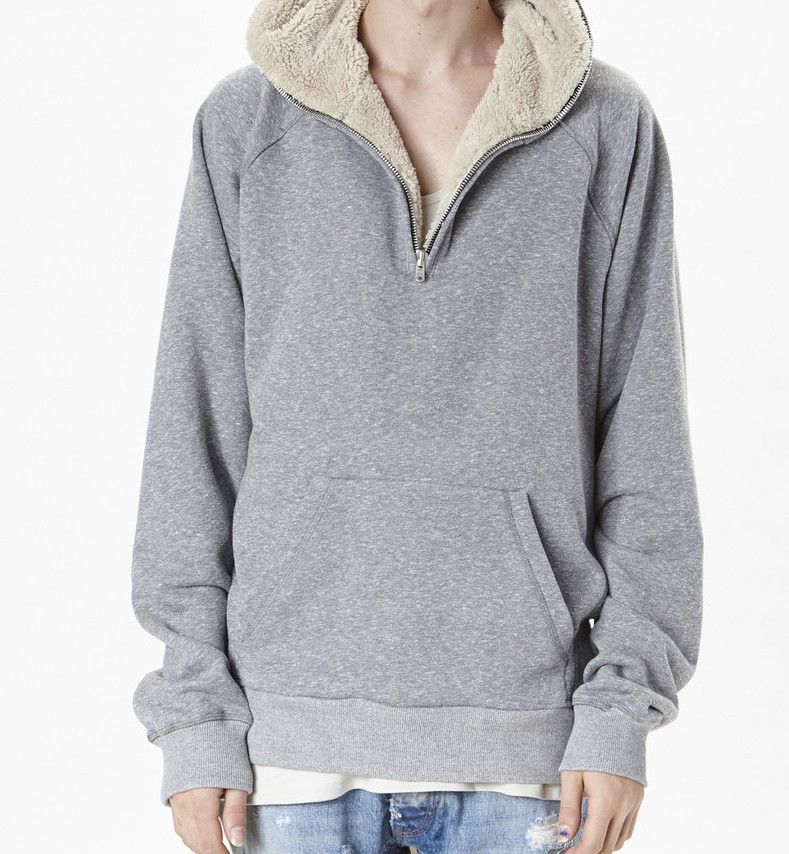 Fear of god sherpa cheap half zip