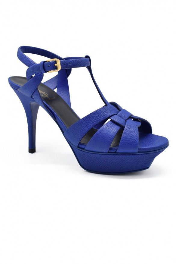 Saint Laurent Paris Tribute sandals Size US 5.5 / IT 35.5 - 3 Thumbnail