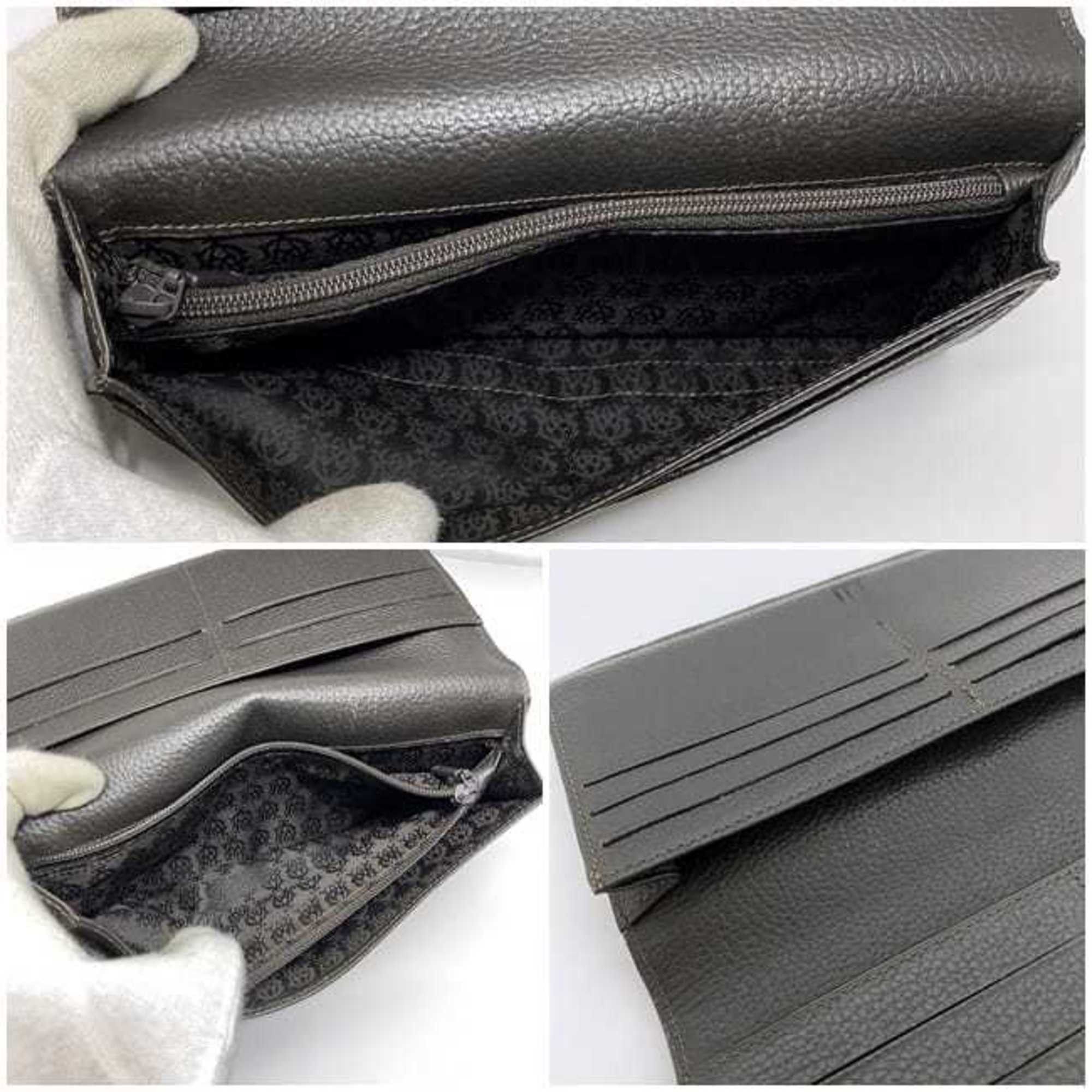 Alfred Dunhill Dunhill Bi-fold Long Wallet ec-21175 Dark Brown Oxford L2H710B PVC Leather dunhill Plate Men's Size ONE SIZE - 10 Thumbnail