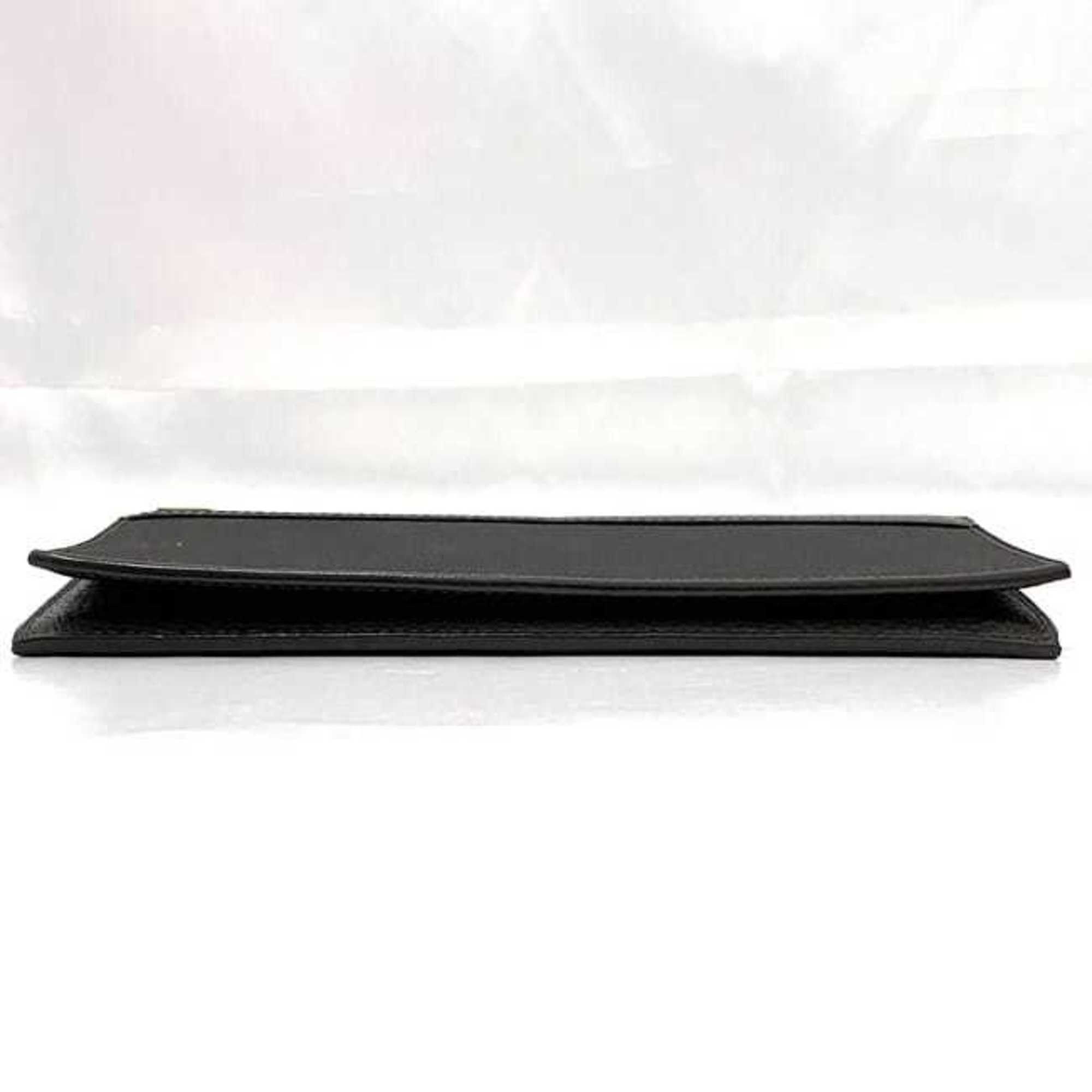 Alfred Dunhill Dunhill Bi-fold Long Wallet ec-21175 Dark Brown Oxford L2H710B PVC Leather dunhill Plate Men's Size ONE SIZE - 4 Thumbnail