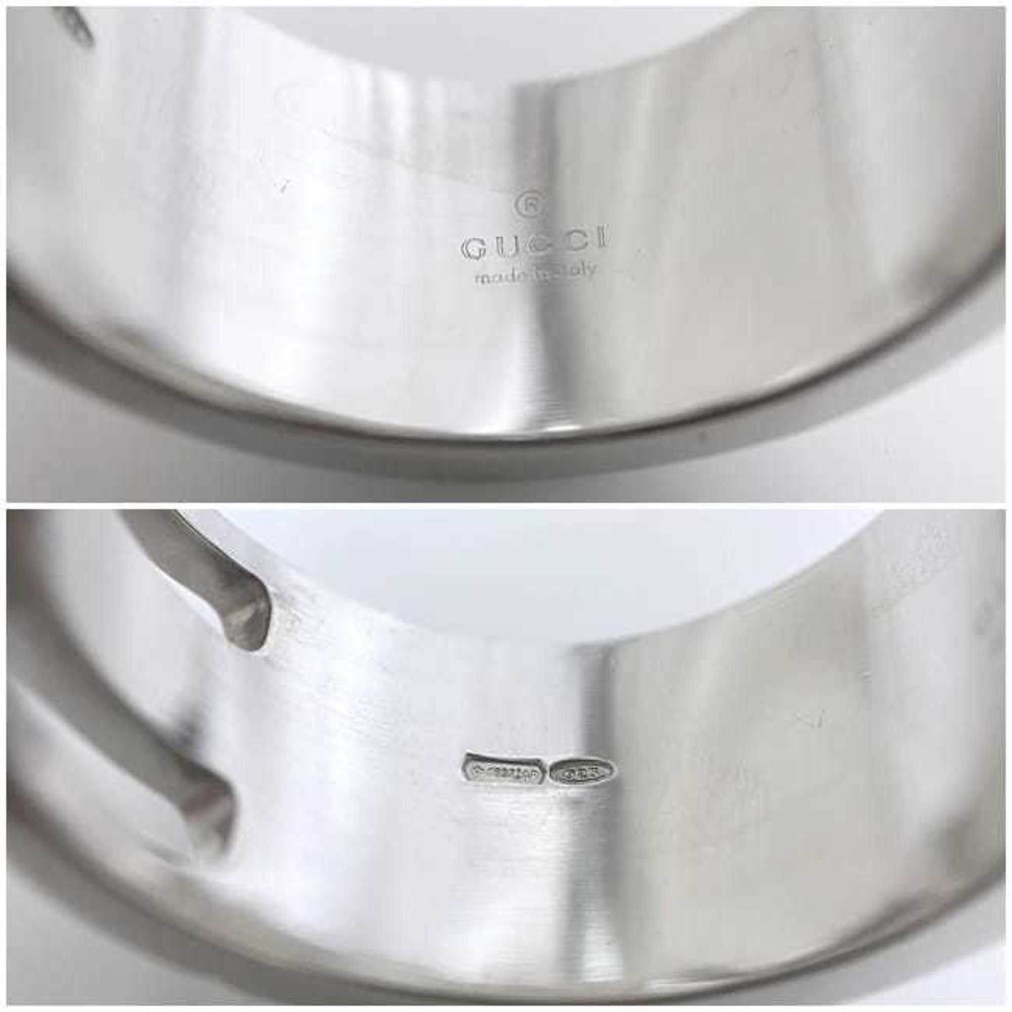 Gucci Gucci Ring ec-21087 Silver Size 19 Ag 925 GUCCI Plate Screw Men's Size ONE SIZE - 10 Thumbnail