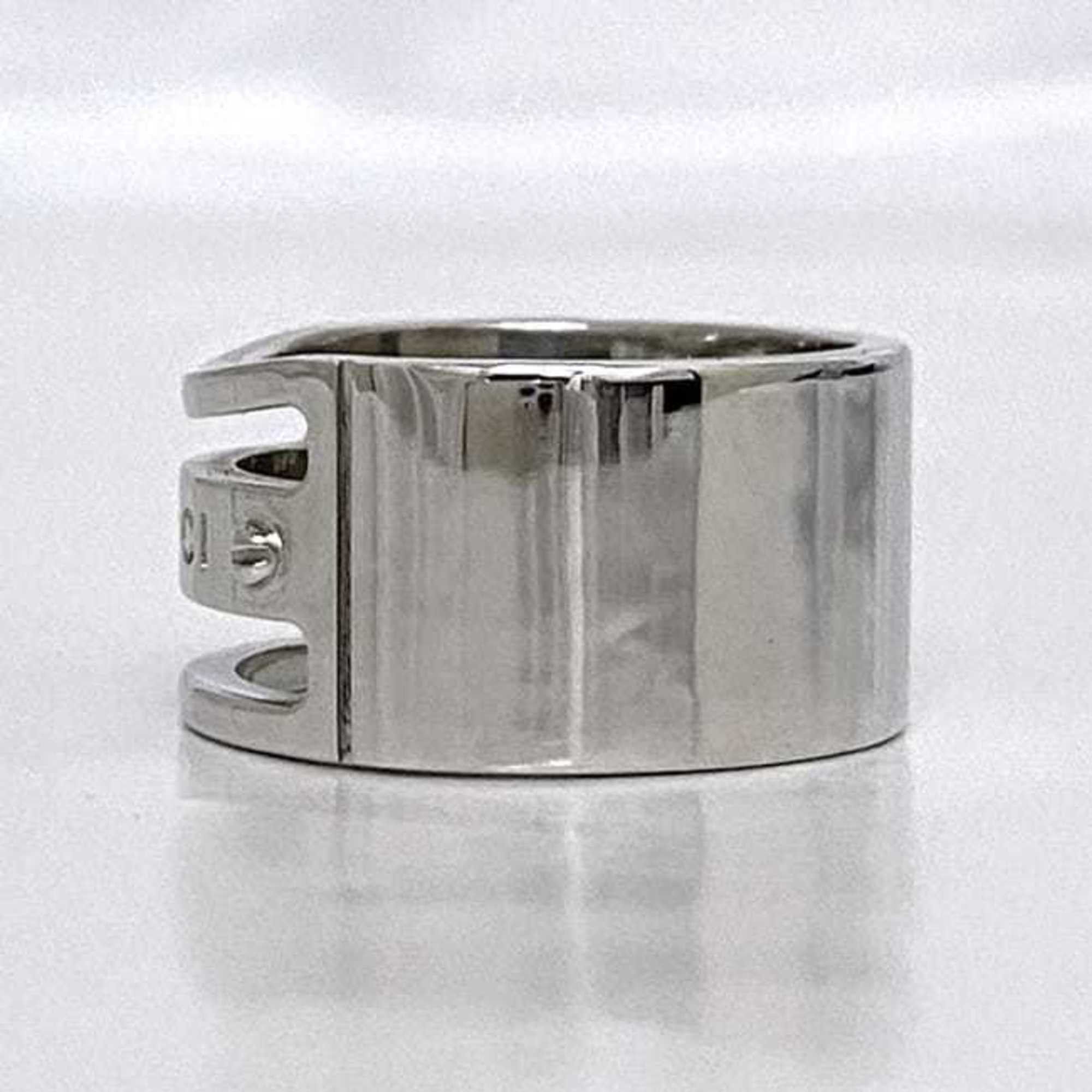 Gucci Gucci Ring ec-21087 Silver Size 19 Ag 925 GUCCI Plate Screw Men's Size ONE SIZE - 4 Thumbnail