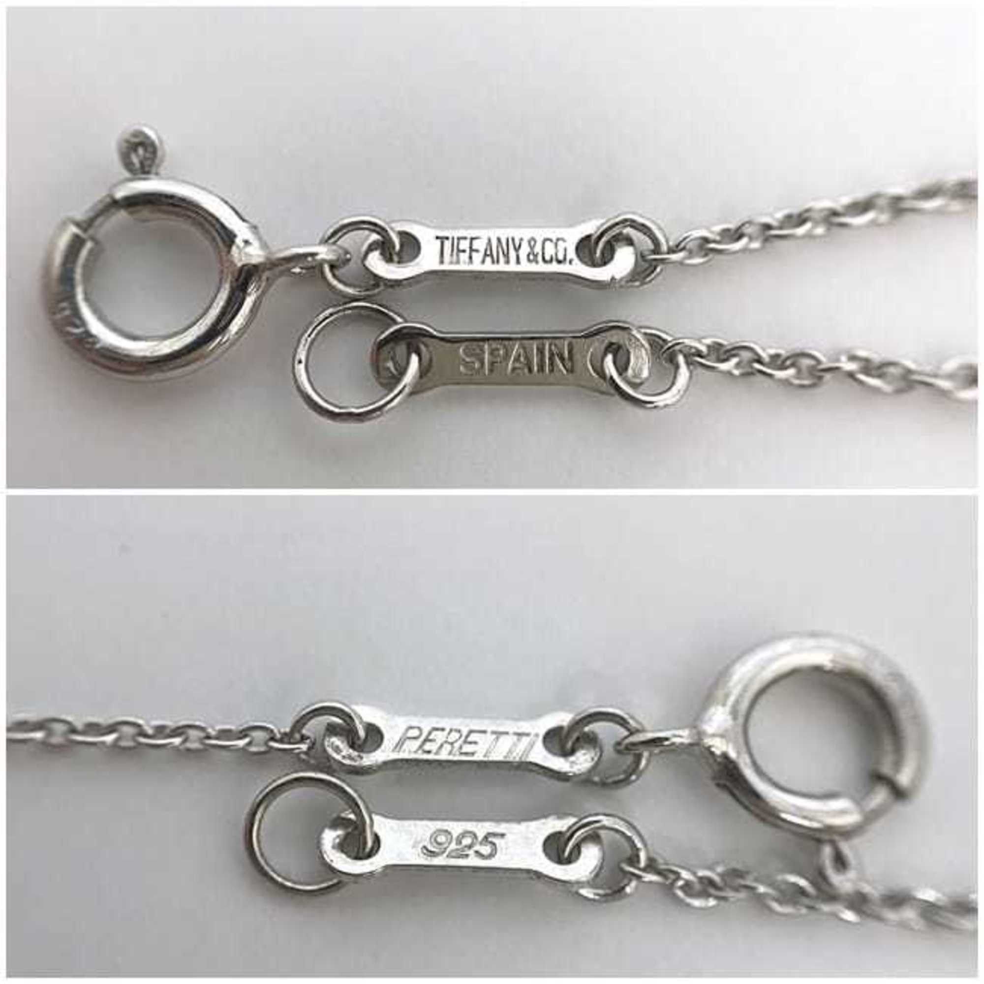 Tiffany & Co. Tiffany Teardrop Necklace ec-21085 Silver Elsa Peretti Ag 925 TIFFANY&Co. Women's Size ONE SIZE - 8 Thumbnail
