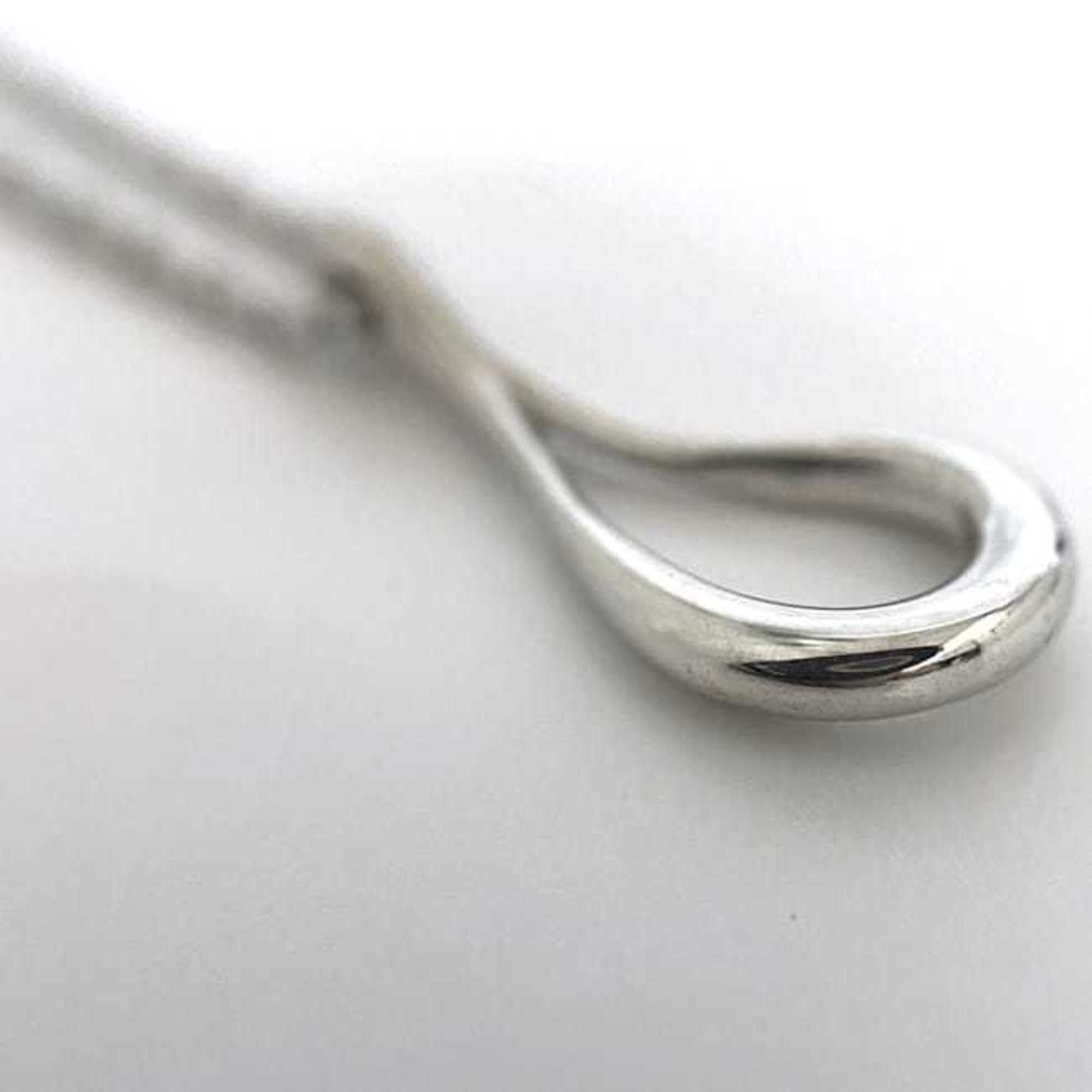 Tiffany & Co. Tiffany Teardrop Necklace ec-21085 Silver Elsa Peretti Ag 925 TIFFANY&Co. Women's Size ONE SIZE - 5 Thumbnail