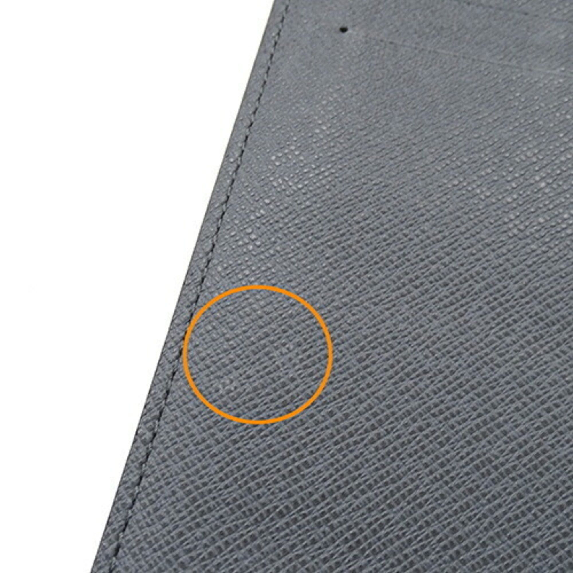 Louis Vuitton Louis Vuitton Taiga Wallet Men's Long Bi-fold Portefeuille Brazza Glacier M32653 SP1172 Size ONE SIZE - 15 Thumbnail