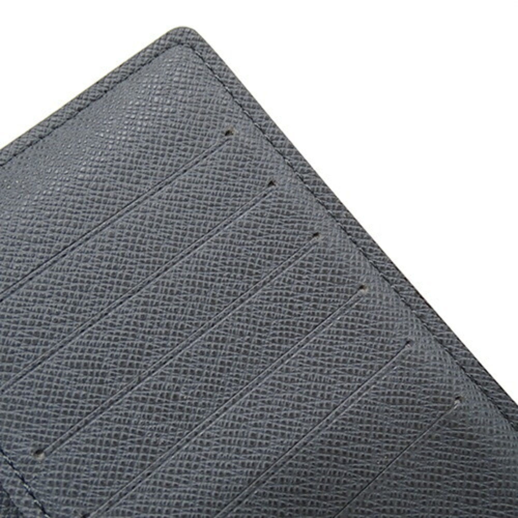 Louis Vuitton Louis Vuitton Taiga Wallet Men's Long Bi-fold Portefeuille Brazza Glacier M32653 SP1172 Size ONE SIZE - 11 Thumbnail
