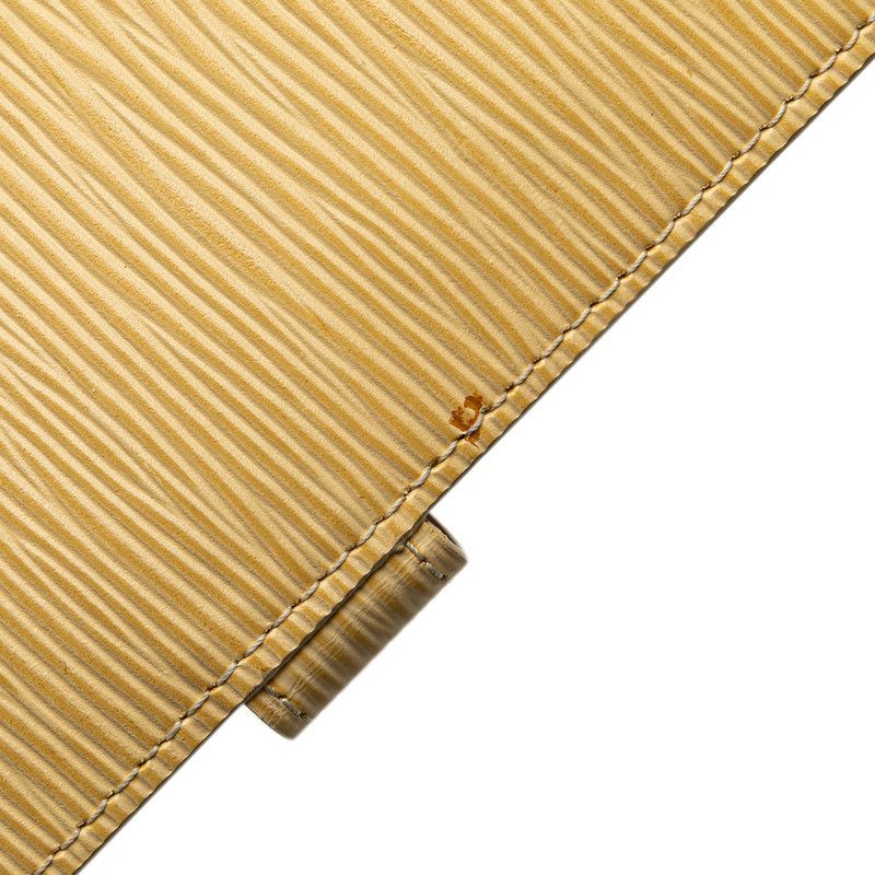 Louis Vuitton Louis Vuitton Louis Vuitton Epi Agenda PM Notebook Cover R2005A Beige Leather Leather Notebook Cover R2005A in Very Good Condition Size ONE SIZE - 5 Thumbnail