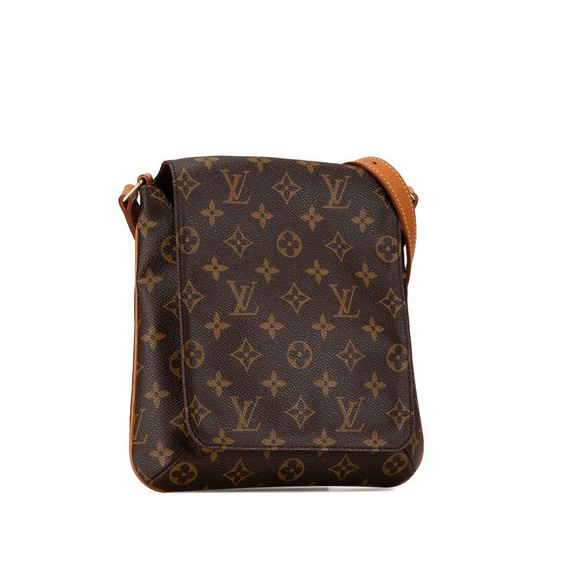 Louis Vuitton Louis Vuitton Louis Vuitton Monogram Musette Salsa Short Shoulder Bag M51258 Brown PVC Leather Canvas Crossbody Bag M51258 in Very Good Condition Size ONE SIZE - 2 Thumbnail