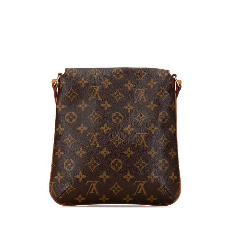 Louis Vuitton Louis Vuitton Louis Vuitton Monogram Musette Salsa Short Shoulder Bag M51258 Brown PVC Leather Canvas Crossbody Bag M51258 in Very Good Condition Size ONE SIZE - 3 Thumbnail