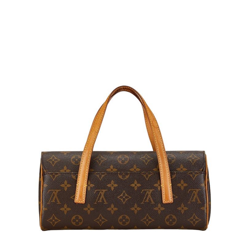 Louis Vuitton Louis Vuitton Louis Vuitton Monogram Sonatine Handbag M51902 Brown PVC Leather Canvas Handbag M51902 in Very Good Condition Size ONE SIZE - 3 Thumbnail