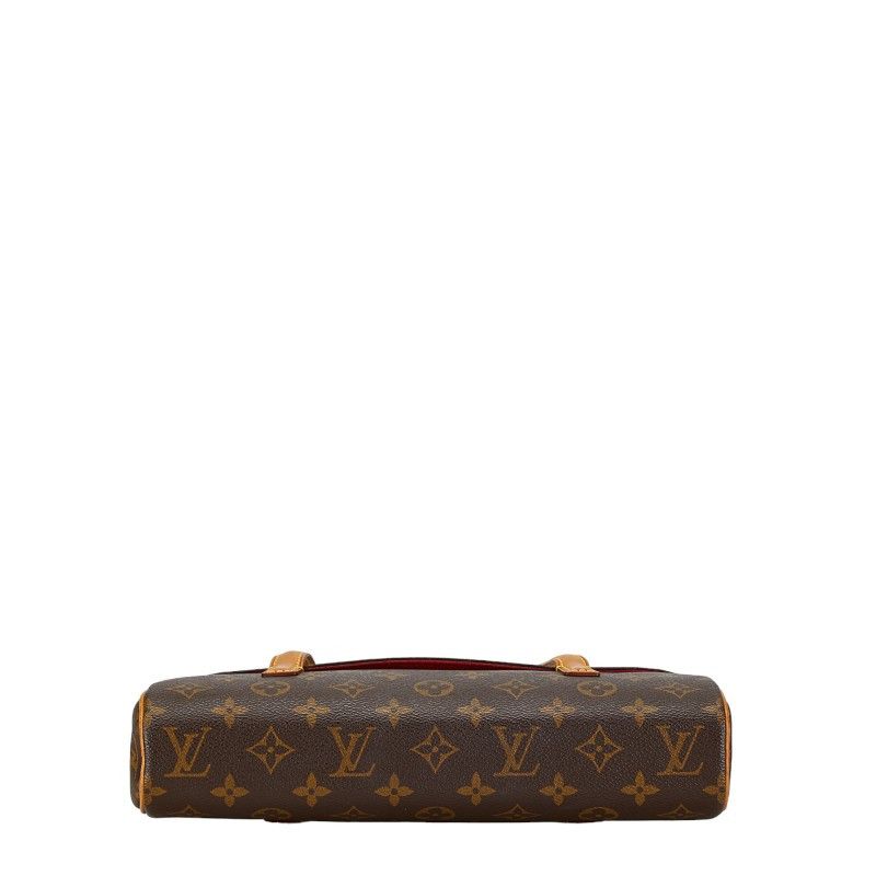 Louis Vuitton Louis Vuitton Louis Vuitton Monogram Sonatine Handbag M51902 Brown PVC Leather Canvas Handbag M51902 in Very Good Condition Size ONE SIZE - 4 Thumbnail