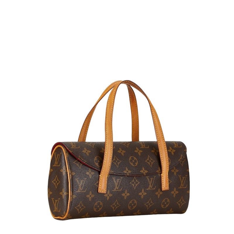 Louis Vuitton Louis Vuitton Louis Vuitton Monogram Sonatine Handbag M51902 Brown PVC Leather Canvas Handbag M51902 in Very Good Condition Size ONE SIZE - 2 Thumbnail