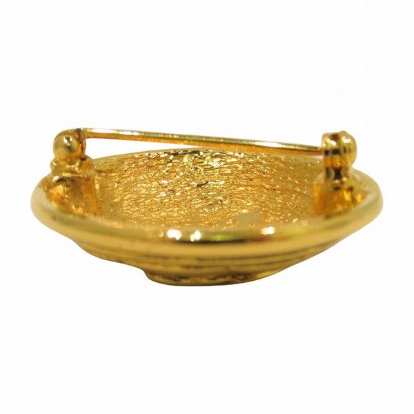 Chanel Chanel Chanel Matelasse Coco Mark Brooch Metal Brooch in Good Condition Size ONE SIZE - 5 Thumbnail