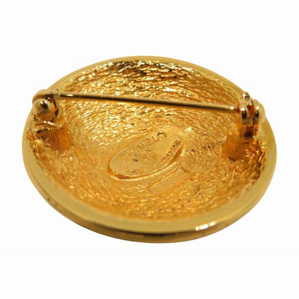 Chanel Chanel Chanel Matelasse Coco Mark Brooch Metal Brooch in Good Condition Size ONE SIZE - 3 Thumbnail