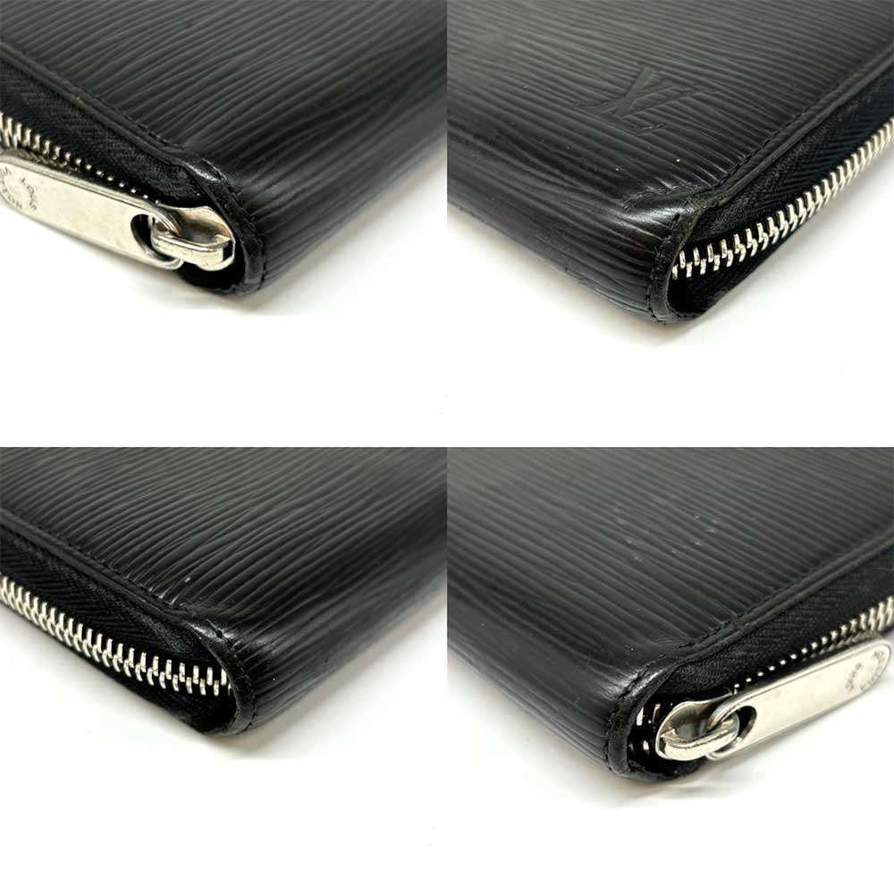 Louis Vuitton Louis Vuitton Louis Vuitton Epi Zippy Wallet Black M68755 Leather Long Wallet M68755 in Very Good Condition Size ONE SIZE - 3 Thumbnail
