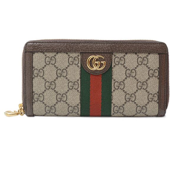 Gucci Gucci Gucci Ophidia GG Supreme Zip Wallet Others Long Wallet 523154 in Great Condition Size ONE SIZE - 2 Thumbnail