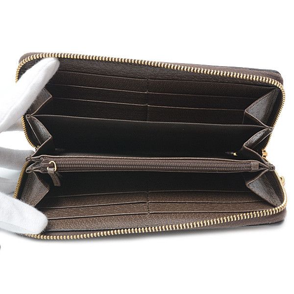 Gucci Gucci Gucci Ophidia GG Supreme Zip Wallet Others Long Wallet 523154 in Great Condition Size ONE SIZE - 5 Thumbnail