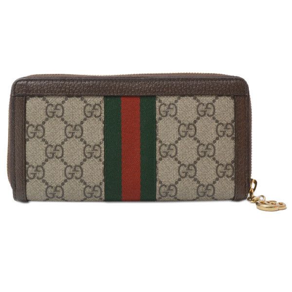 Gucci Gucci Gucci Ophidia GG Supreme Zip Wallet Others Long Wallet 523154 in Great Condition Size ONE SIZE - 3 Thumbnail