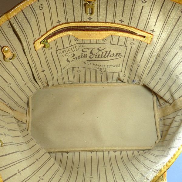 Louis Vuitton Louis Vuitton Louis Vuitton Neverfull MM Tote Bag M40156 Canvas Tote Bag M40156 in Good Condition Size ONE SIZE - 6 Thumbnail