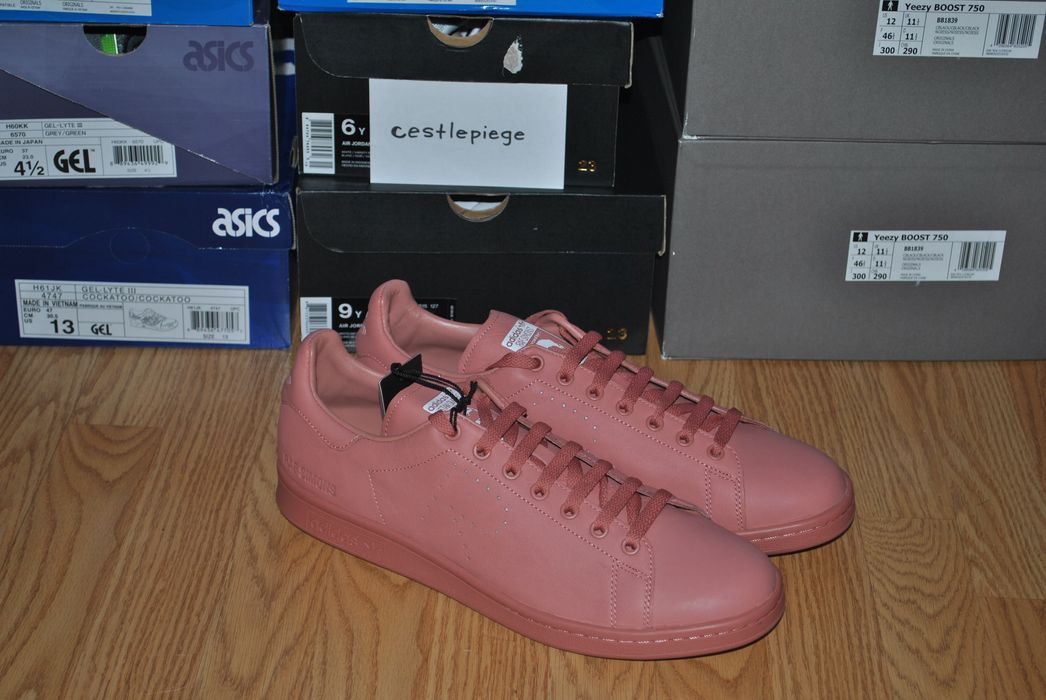 raf simons stan smith pink