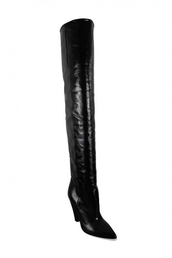 Saint Laurent Paris Niki 105 over-the-knee boots Size US 6 / IT 36 - 3 Thumbnail