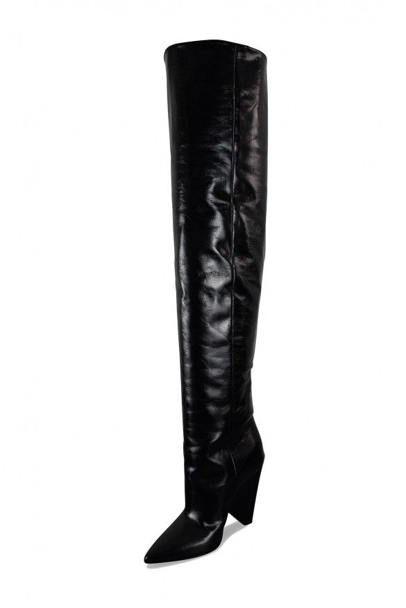 Saint Laurent Paris Niki 105 over-the-knee boots Size US 6 / IT 36 - 4 Thumbnail