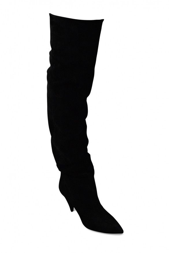Saint Laurent Paris Era 85 over-the-knee boots Size US 5.5 / IT 35.5 - 4 Thumbnail