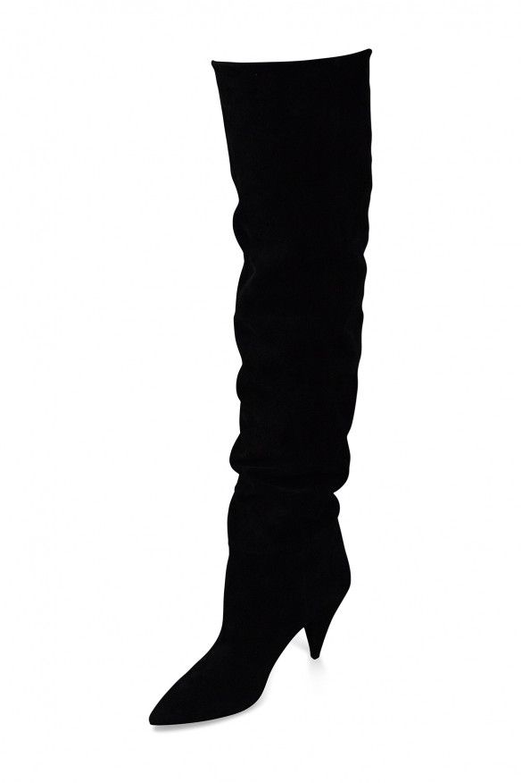 Saint Laurent Paris Era 85 over-the-knee boots Size US 5.5 / IT 35.5 - 5 Thumbnail