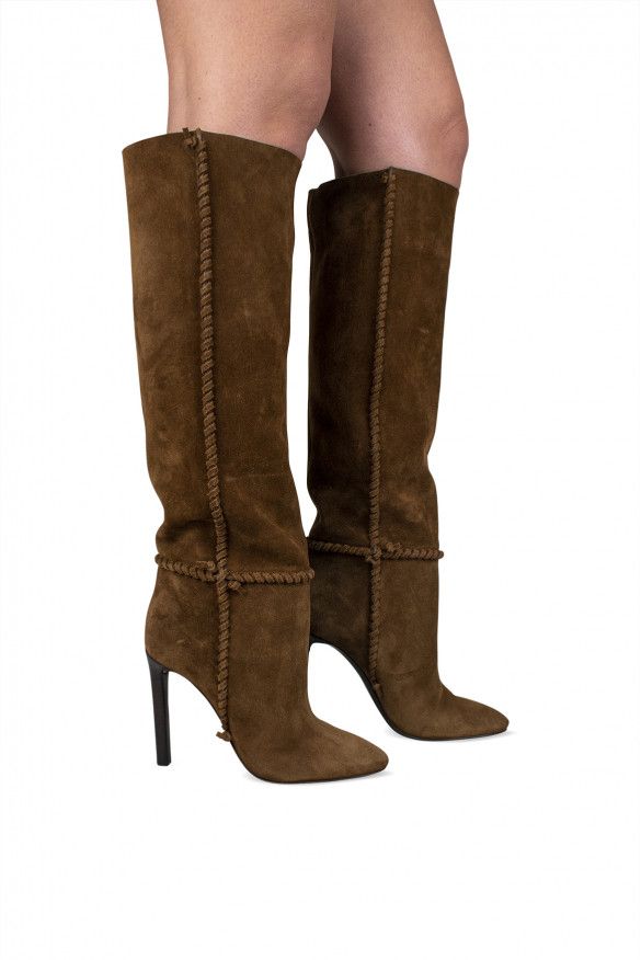 Saint Laurent Paris Mica boots Size US 10.5 / IT 40.5 - 2 Thumbnail