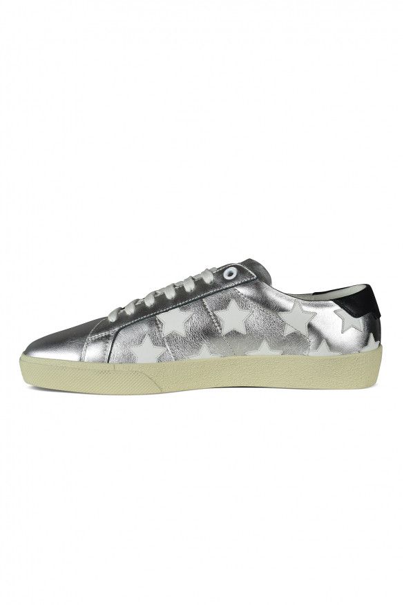Saint Laurent Paris Court Classic Sneakers Size US 7.5 / EU 40-41 - 3 Thumbnail