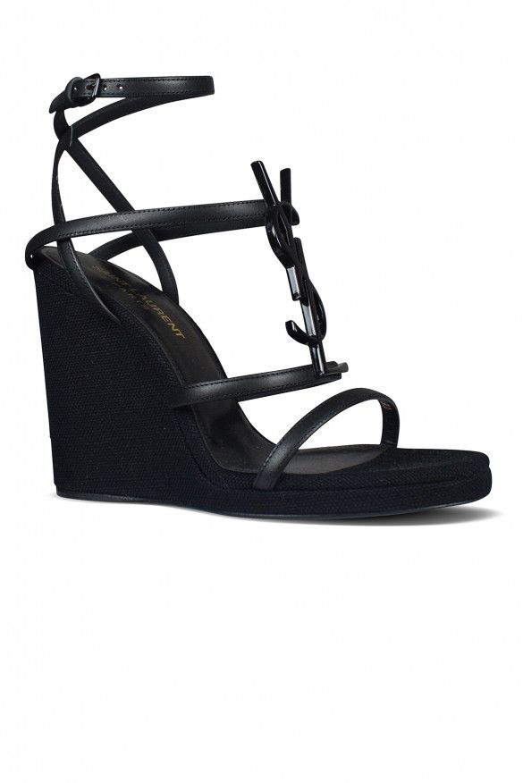 Saint Laurent Paris Cassandra espadrilles Size US 5.5 / IT 35.5 - 2 Thumbnail