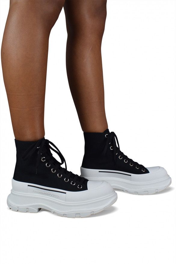 Alexander McQueen Sneakers Tread Slick Size US 6 / IT 36 - 2 Thumbnail