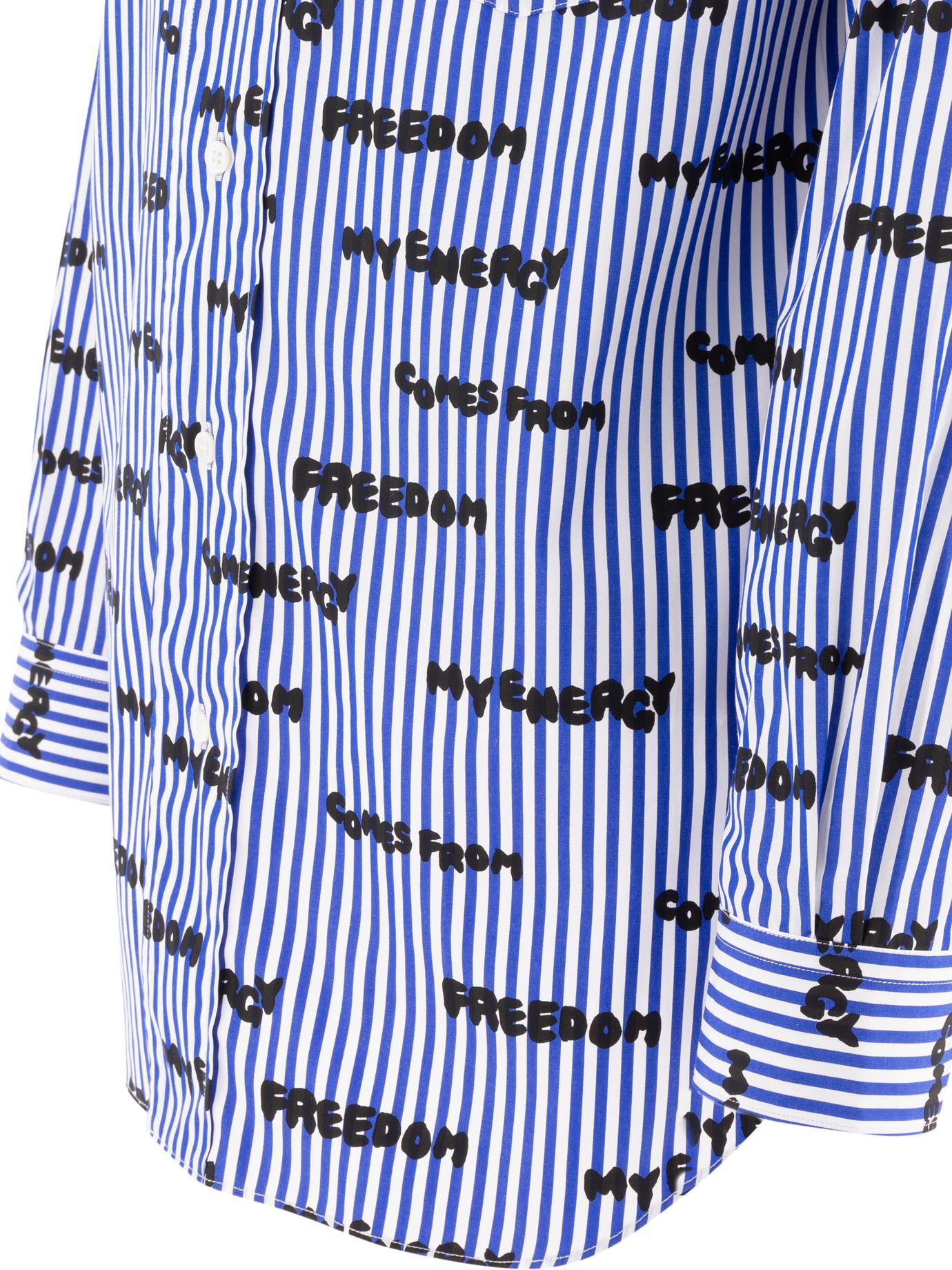Comme des Garcons SHIRT Printed Striped Shirt Size US M / EU 48-50 / 2 - 4 Thumbnail