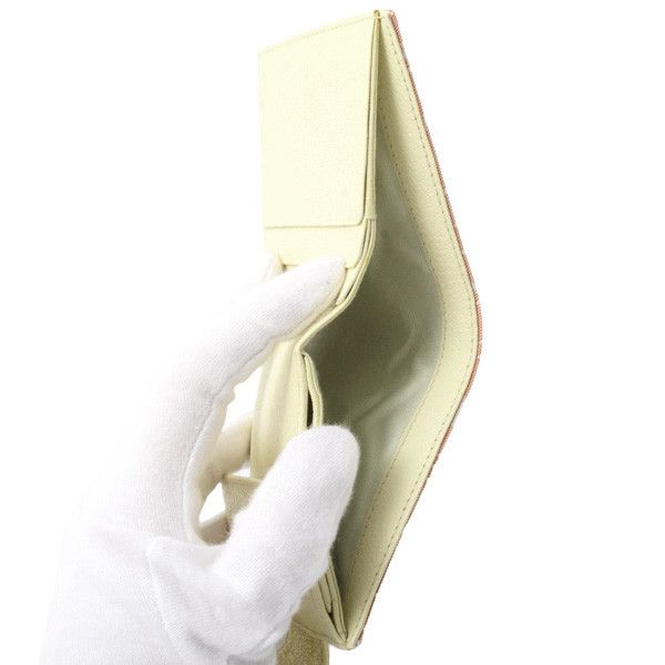 Bvlgari Bvlgari Bvlgari Logo Mania Compact Wallet Canvas Short Wallet 22241 in Great Condition Size ONE SIZE - 6 Thumbnail