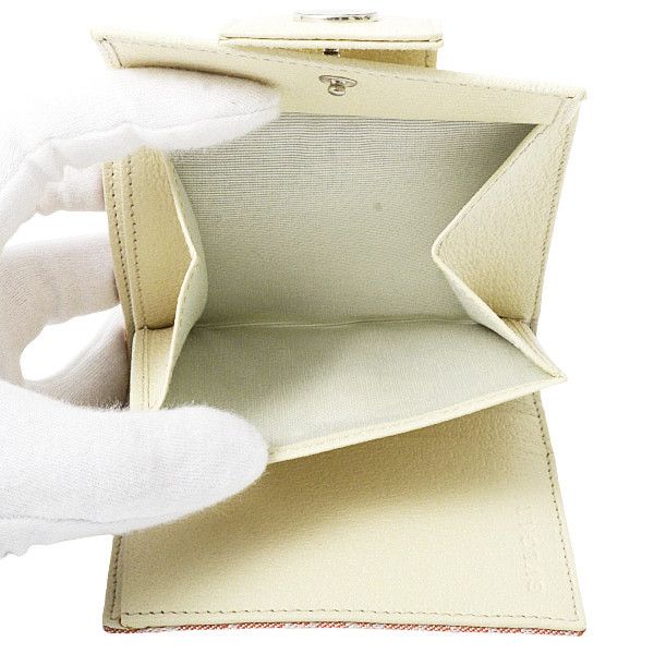 Bvlgari Bvlgari Bvlgari Logo Mania Compact Wallet Canvas Short Wallet 22241 in Great Condition Size ONE SIZE - 5 Thumbnail