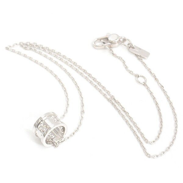 Gucci Gucci Gucci Icon Necklace White Gold 750WG Metal Necklace 74210 in Great Condition Size ONE SIZE - 2 Thumbnail