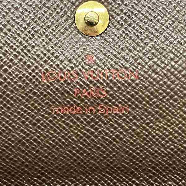 Louis Vuitton Louis Vuitton Louis Vuitton Damier Portefeuille Sarah Wallet N61726 Canvas Long Wallet N61726 in Great Condition Size ONE SIZE - 4 Thumbnail